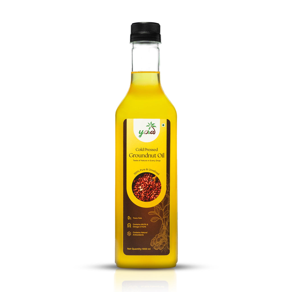 Cold-Pressed Groundnut (Peanut) Oil