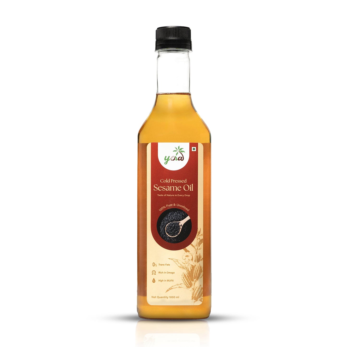 YORA unrefined cold pressed Sesame (Gingelly) Oil