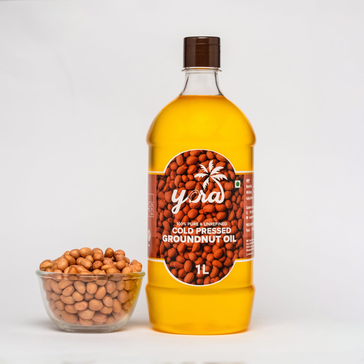 cold pressed groundnut oil