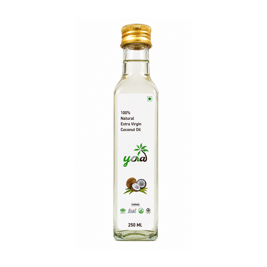 Yora Extra Virgin Coconut Oil – 100% Pure & Natural (Cold Centrifuged)